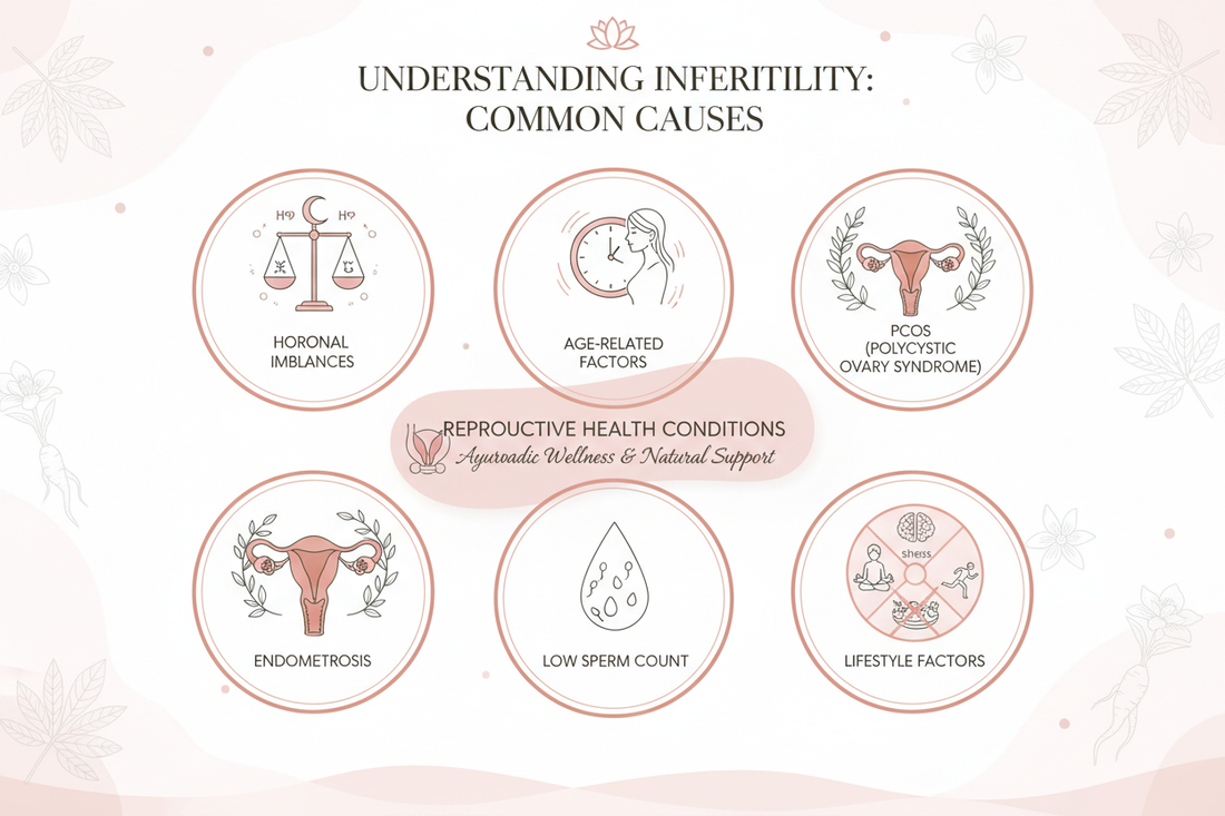 Most common causes of Infertility