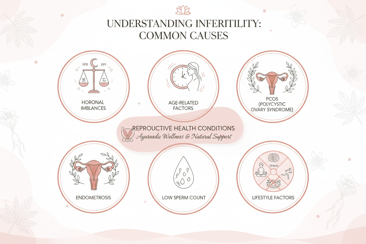 Most common causes of Infertility