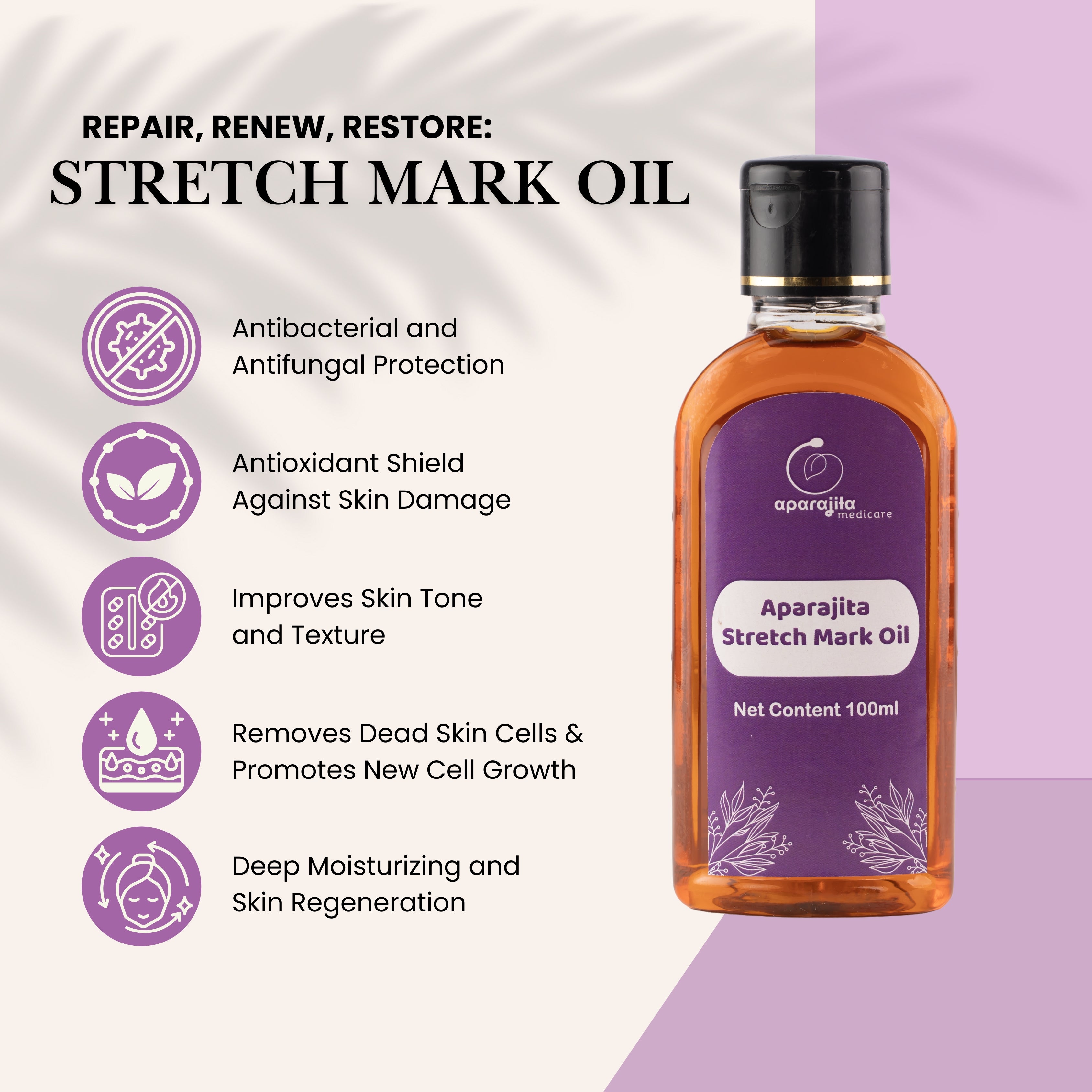Aparajita Stretchmark Oil