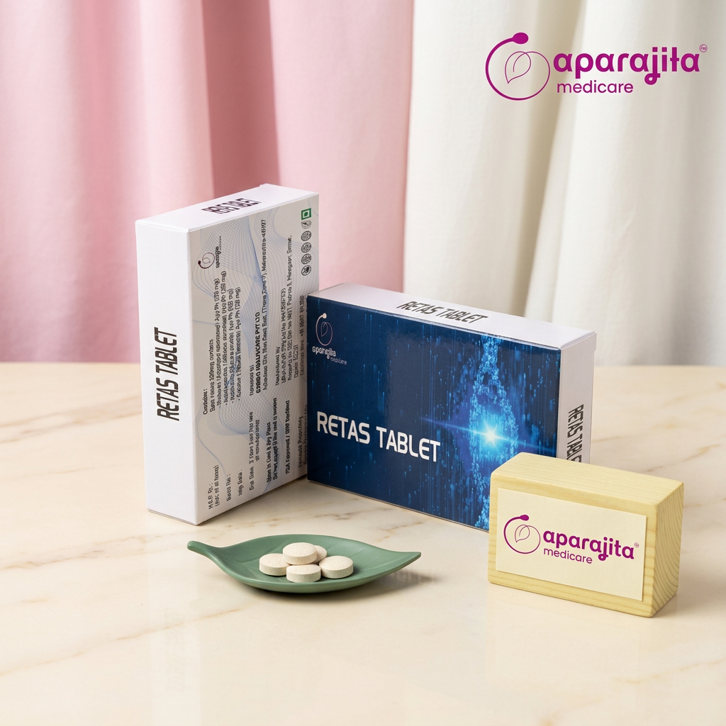 Aparajita Retas Tablet – Supports Sperm Count, Motility & Reproductive Health