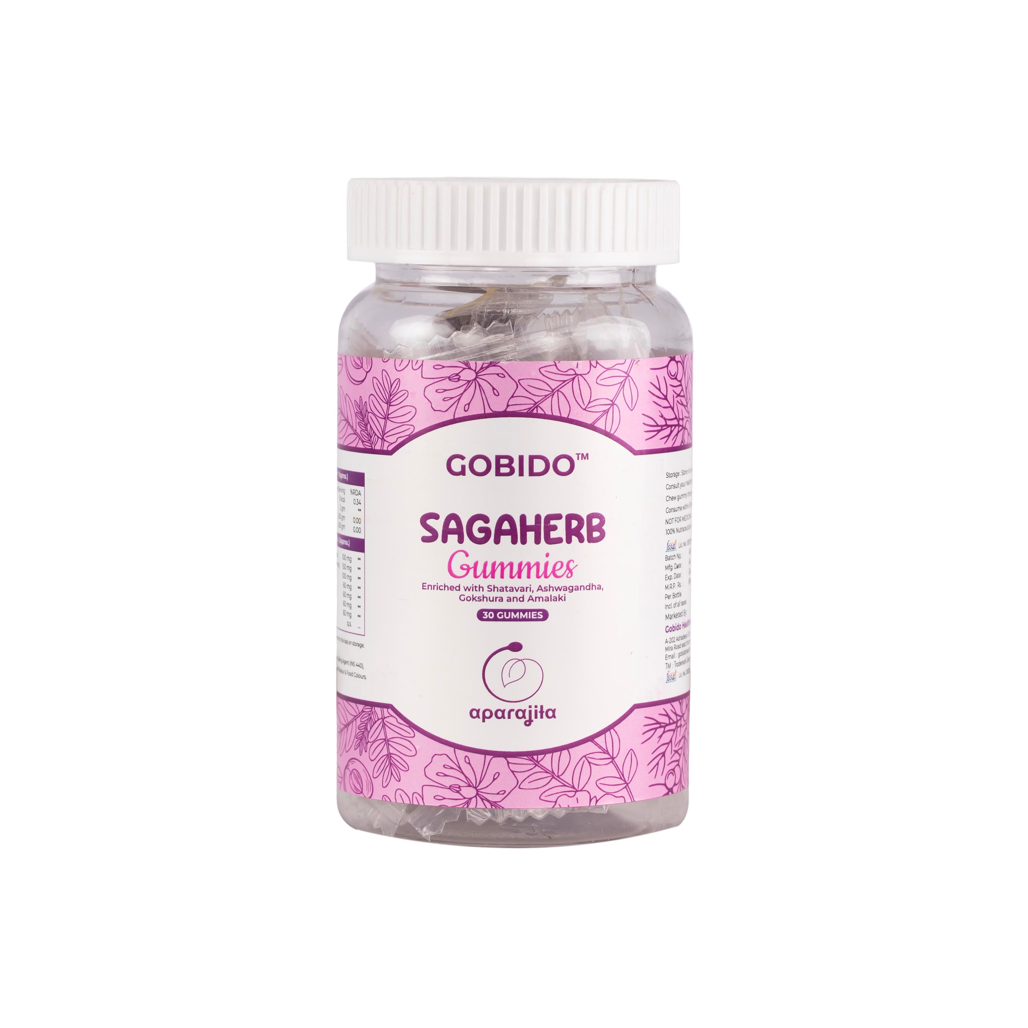 Hormone Balance & Egg/Sperm Health Support - Gobido SAGAHerb Gummies
