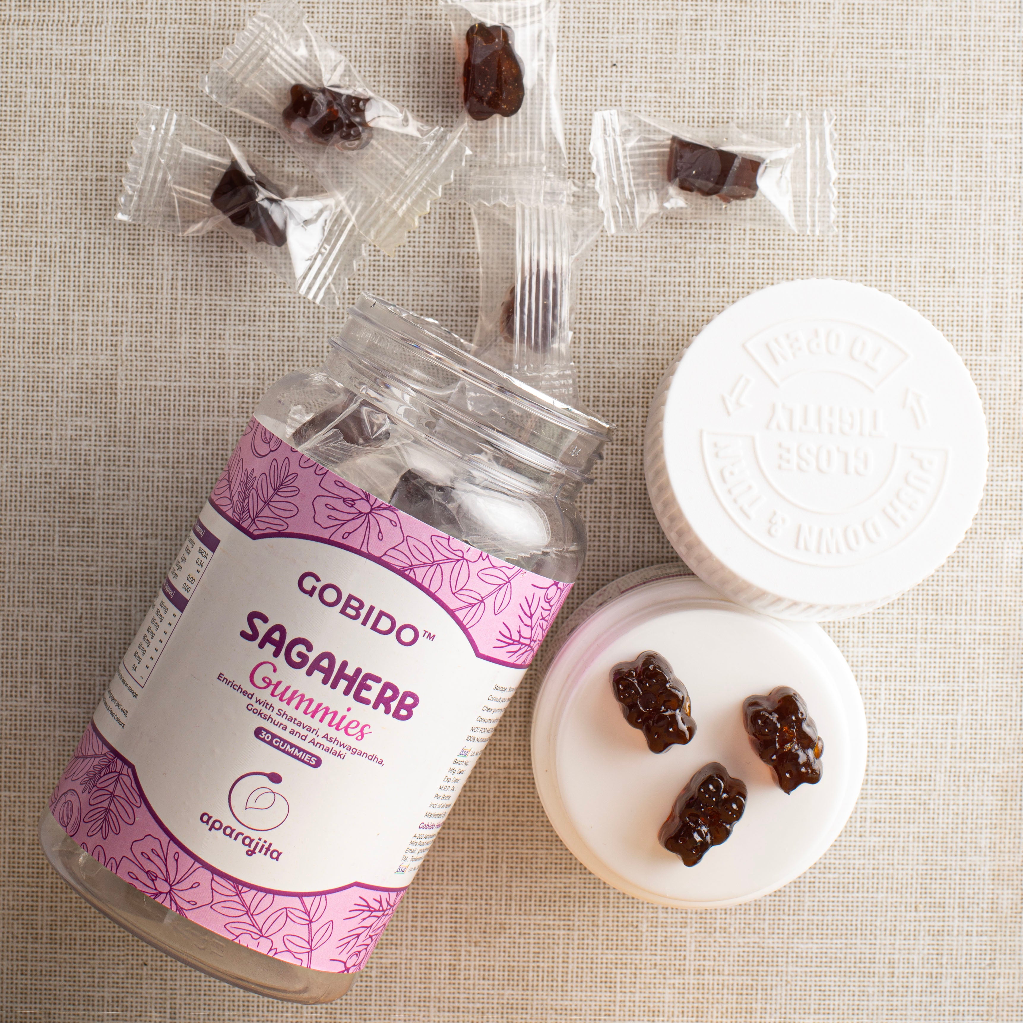 Gobido SAGAHerb Gummies by Aparajita | Hormone Balance
