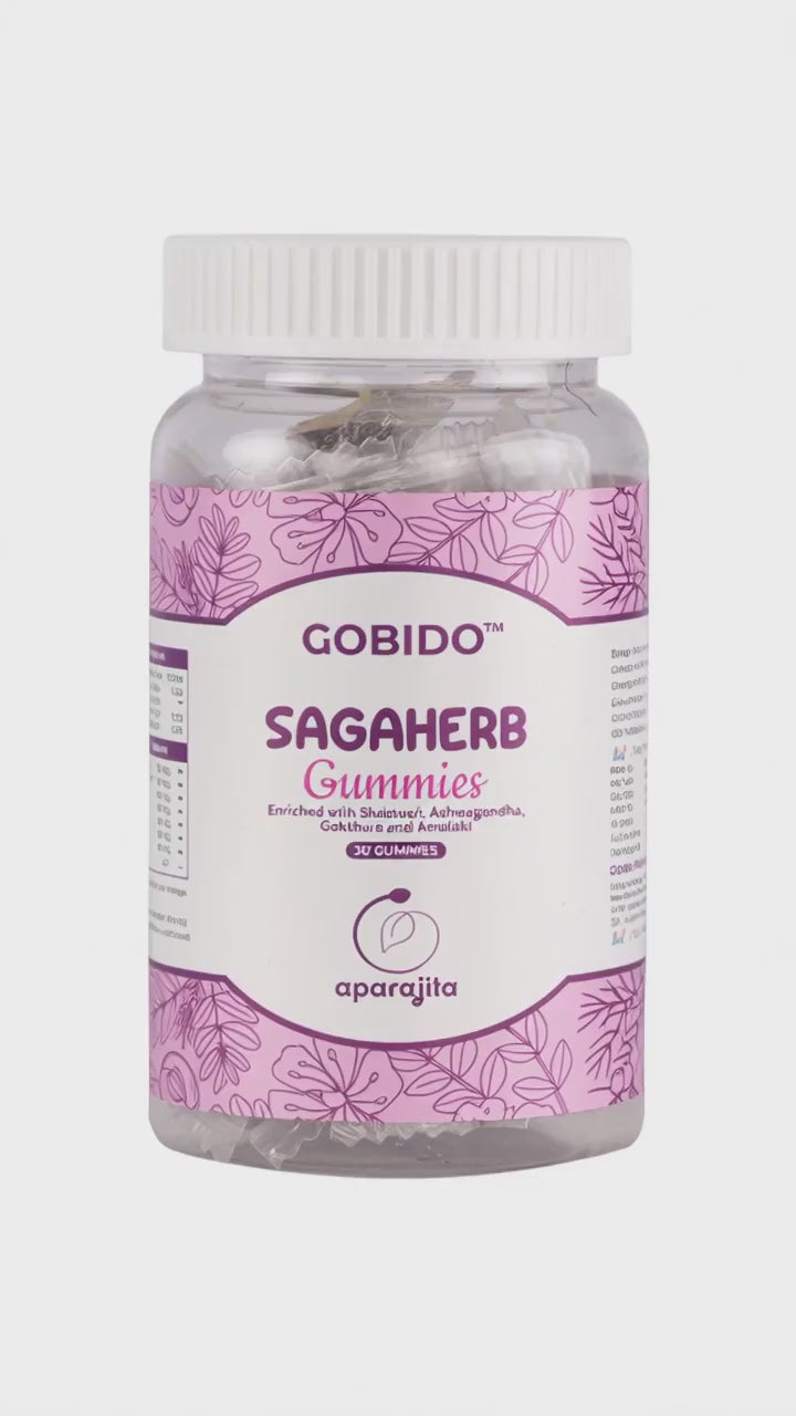 Gobido SAGAHerb Gummies – Hormone Balance & Egg/Sperm Health Support